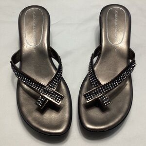 Athena Alexander rhinestone sandals